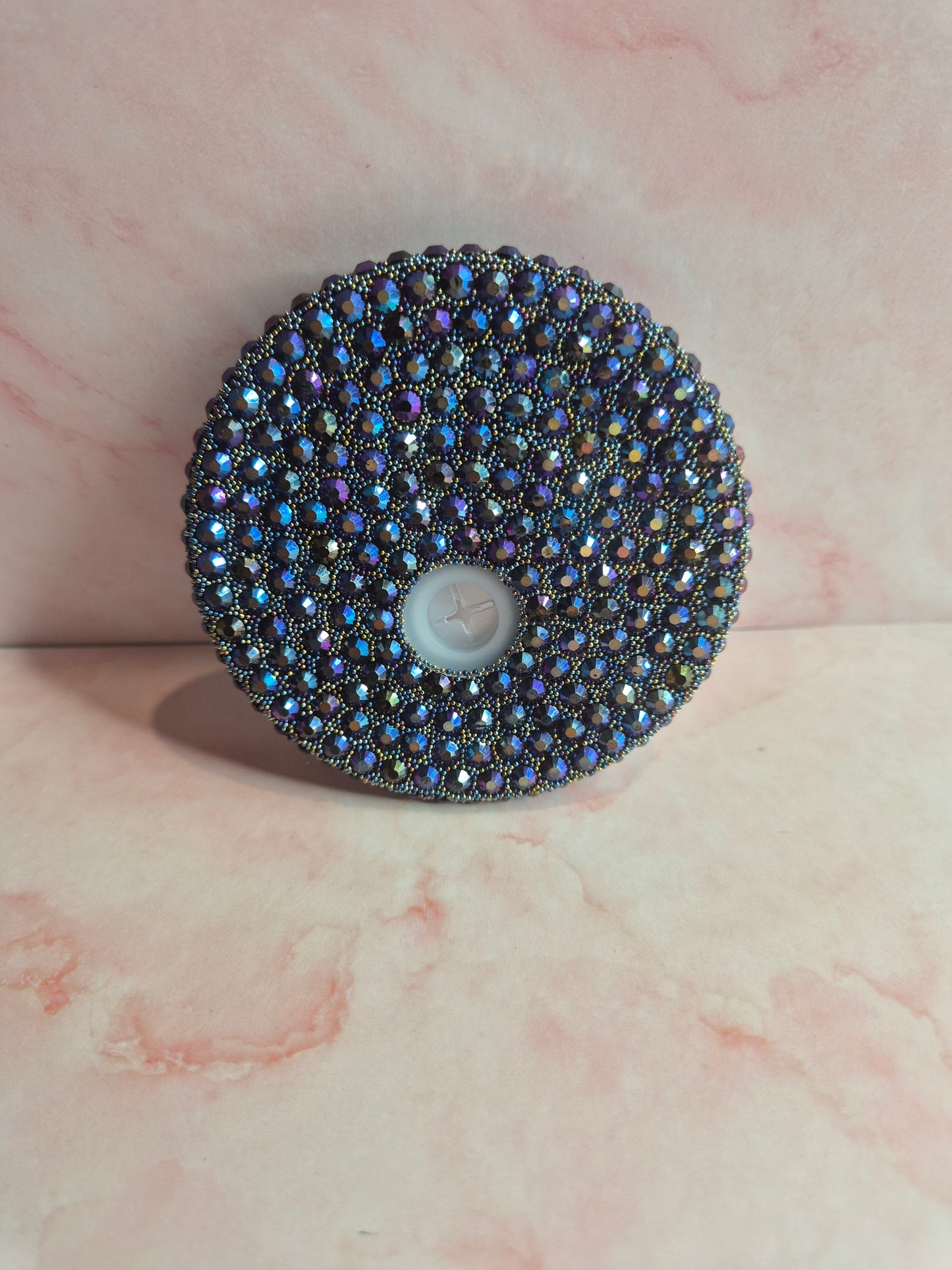Denim Blue Bling Lid ✨️