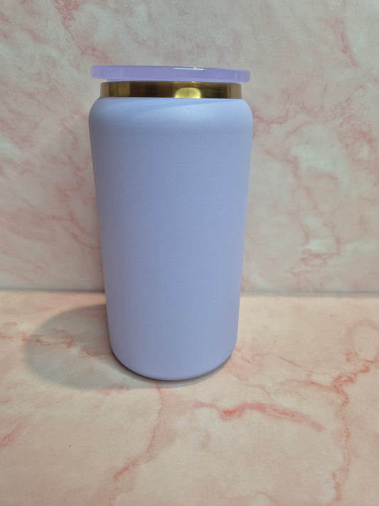 16oz Purple Stainless Steel