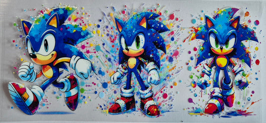 Sonic Colourful Splatter